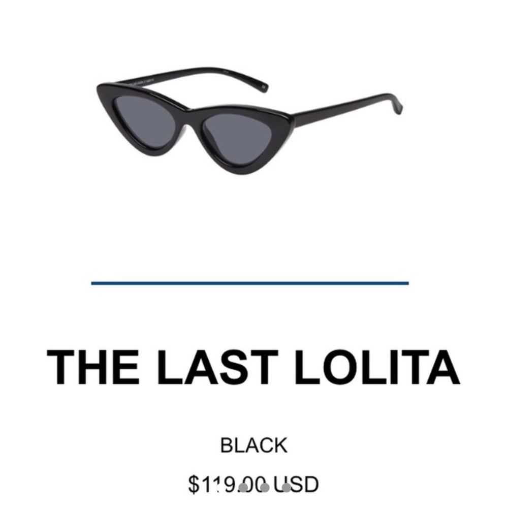 The last Lolita x Adam Selman sunglasses.